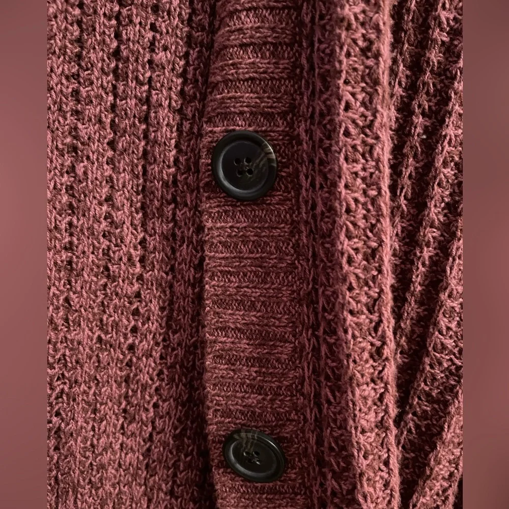 American Eagle Sweater/Button Cardigan Size M - Picture 4 of 4